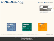 Tablet Screenshot of leccoimmobiliare.com